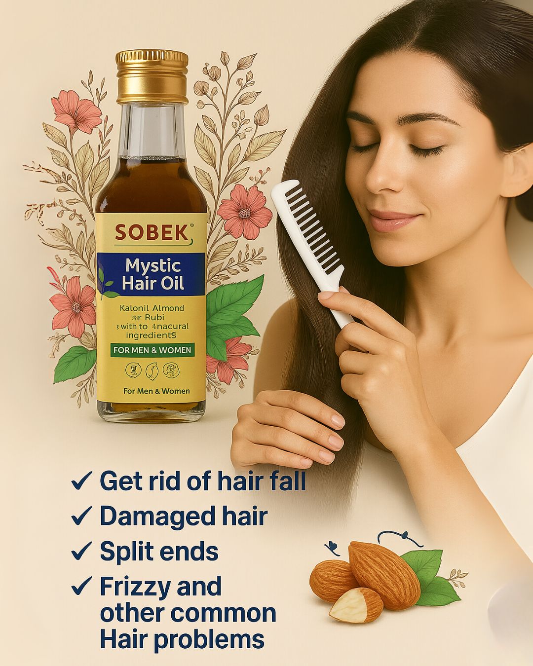 Mystic Hair Growth Oil | Hair fall and damage rescue