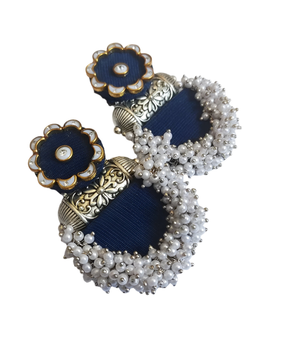 Black Oxidized jhumka