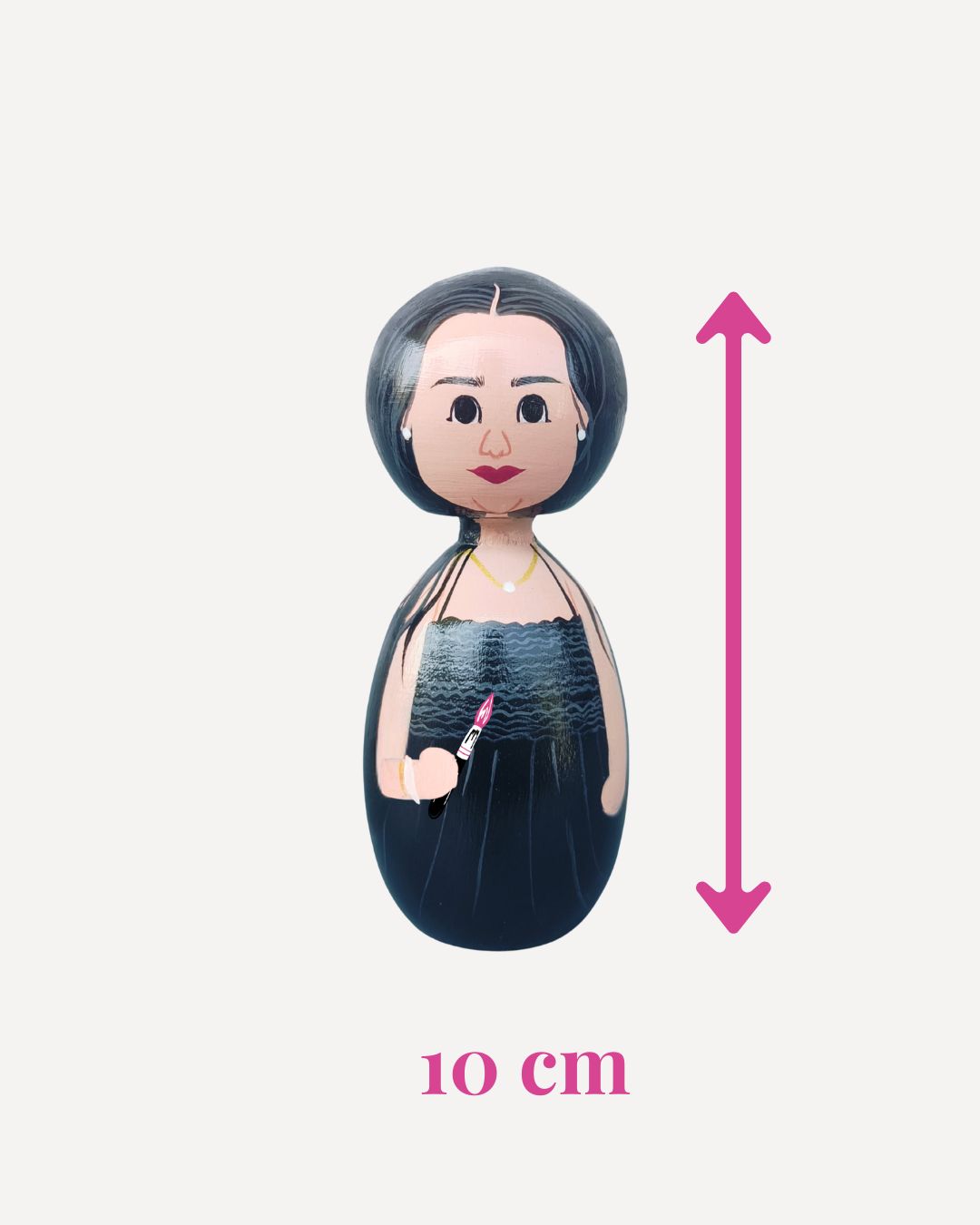 Personalized Replica Wooden Peg Dolls - Corporate