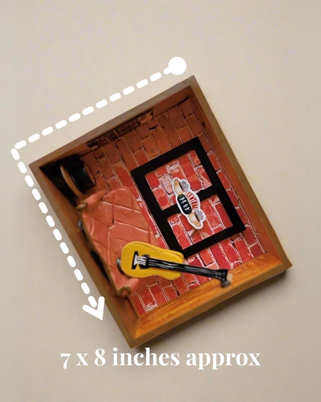 “Tiny Perk” – Central Perk Mini Keyholder