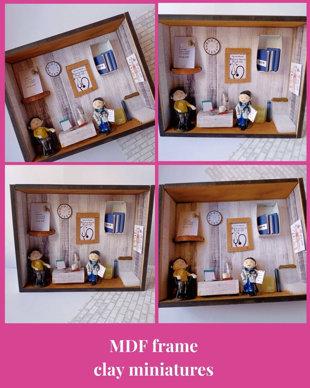 “Clinic Chronicles” – Doctor’s Miniature Frame