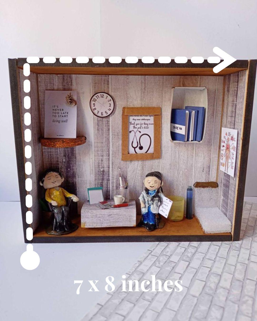 “Clinic Chronicles” – Doctor’s Miniature Frame
