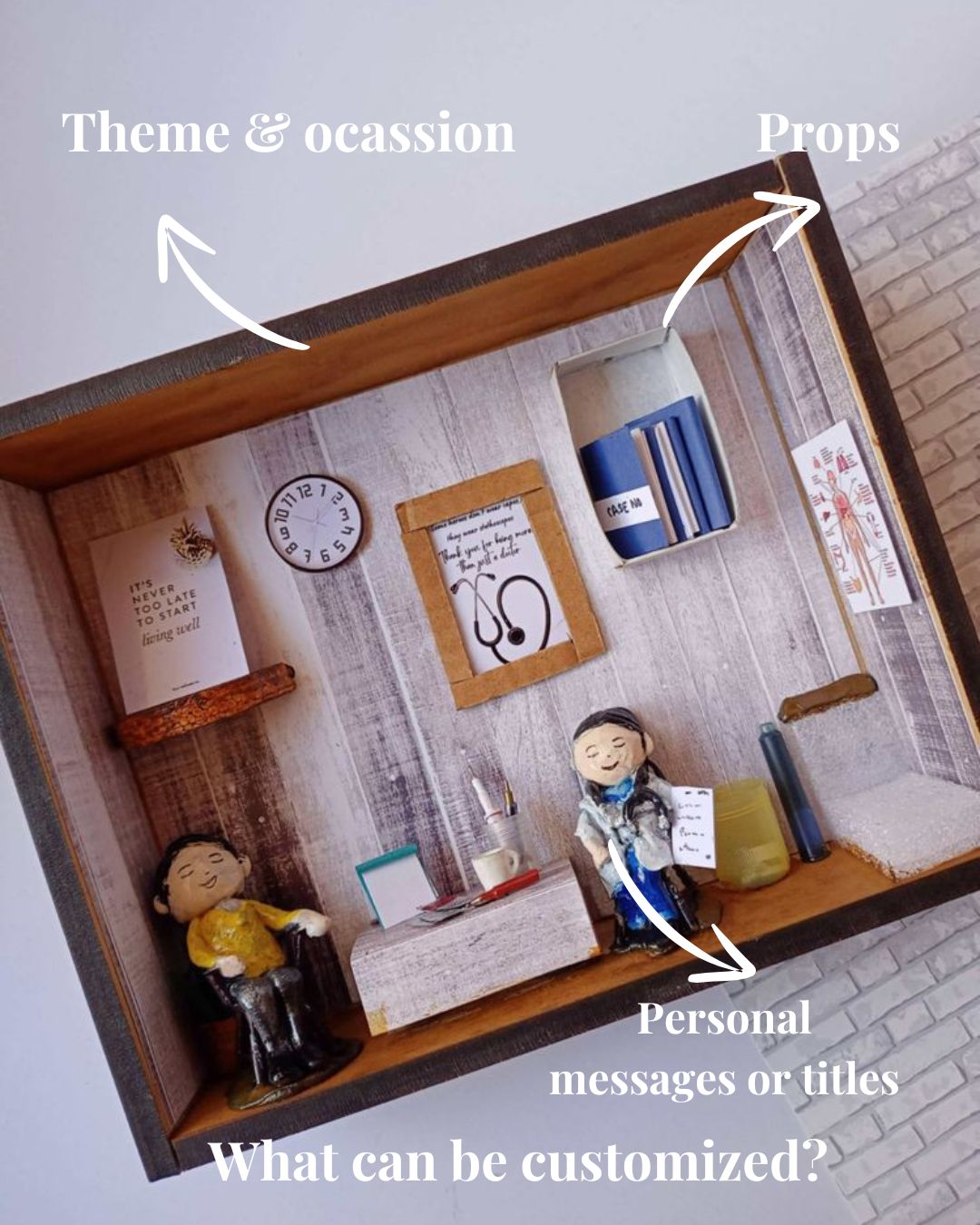 “Clinic Chronicles” – Doctor’s Miniature Frame