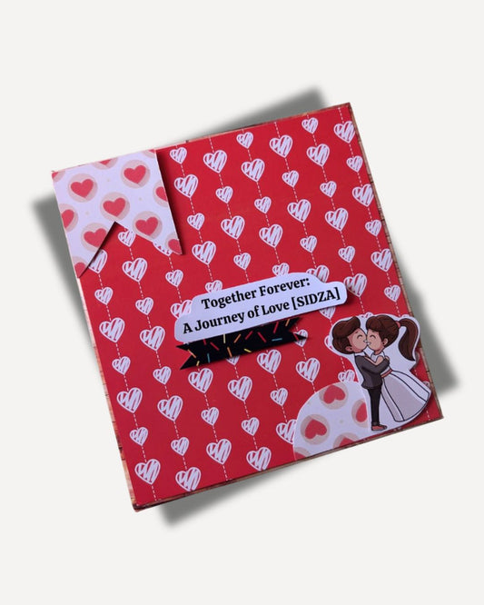 Blooming Love Anniversary Scrapbook