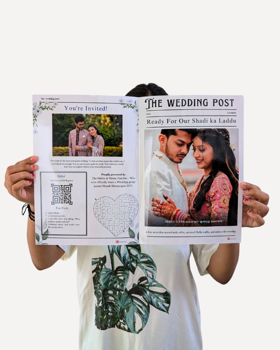 The Wedding Print – Invite Newspaper