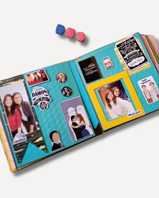 Vampire Diaries theme personalized scrapbook