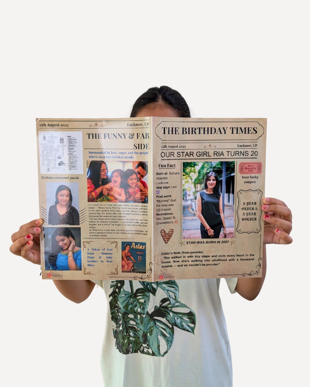 Birthday Times – Custom Newspaper Gift