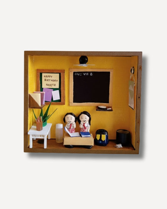 “School Wali Duniya” – School Theme Mini Frame