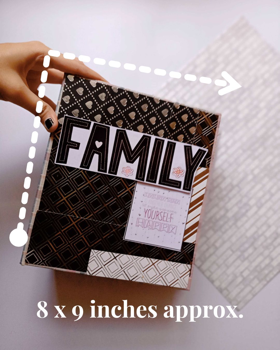 Gold & Silver Luxe Scrapbook