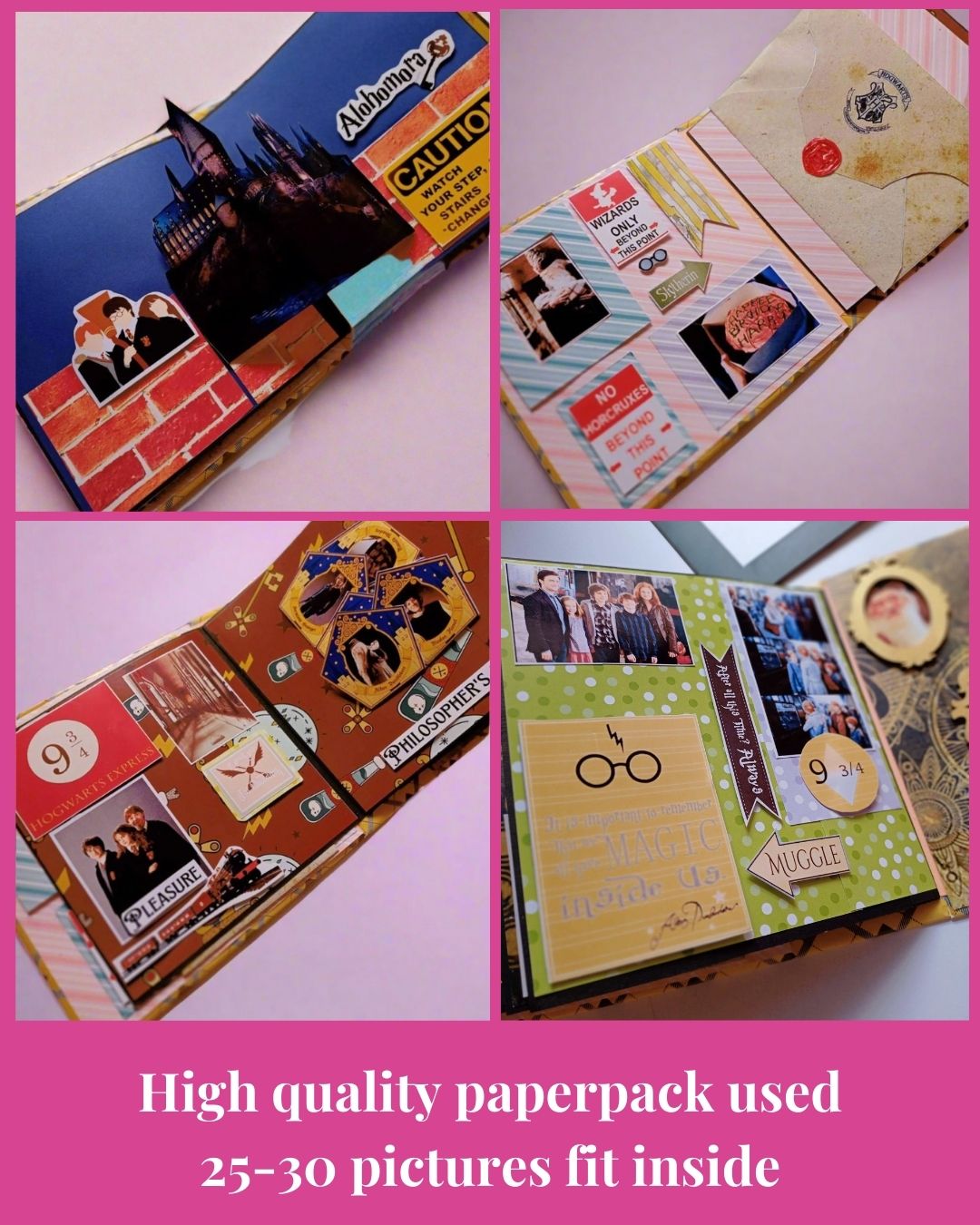 Gryffindor House Harry Potter Scrapbook