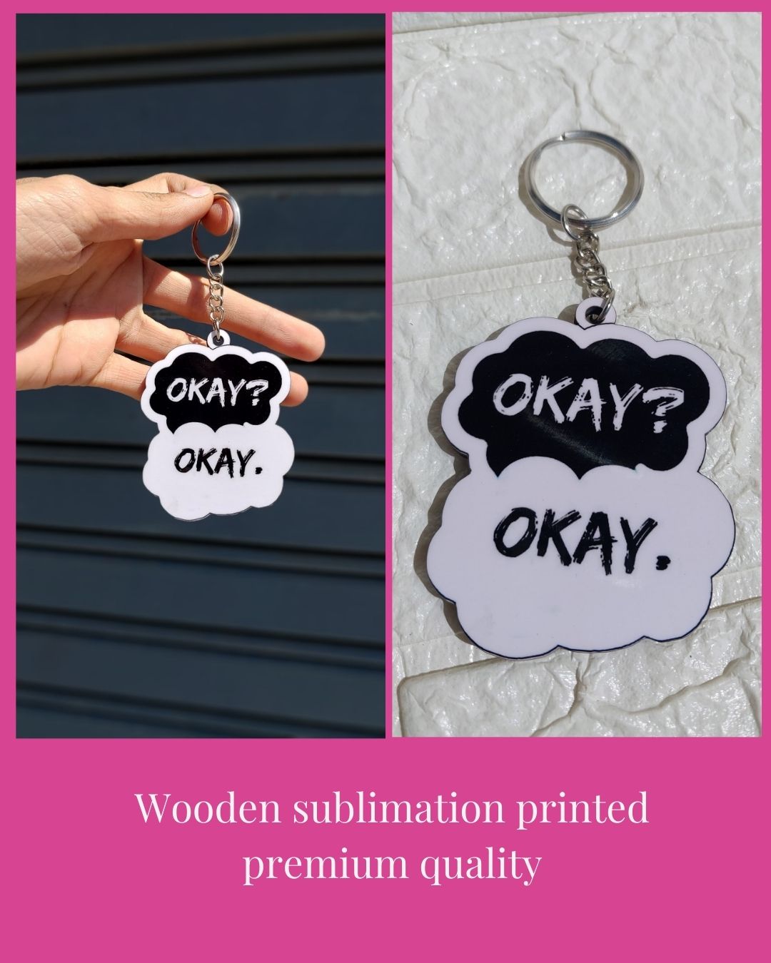 Stars Collide – Fault in Our Stars Keychain