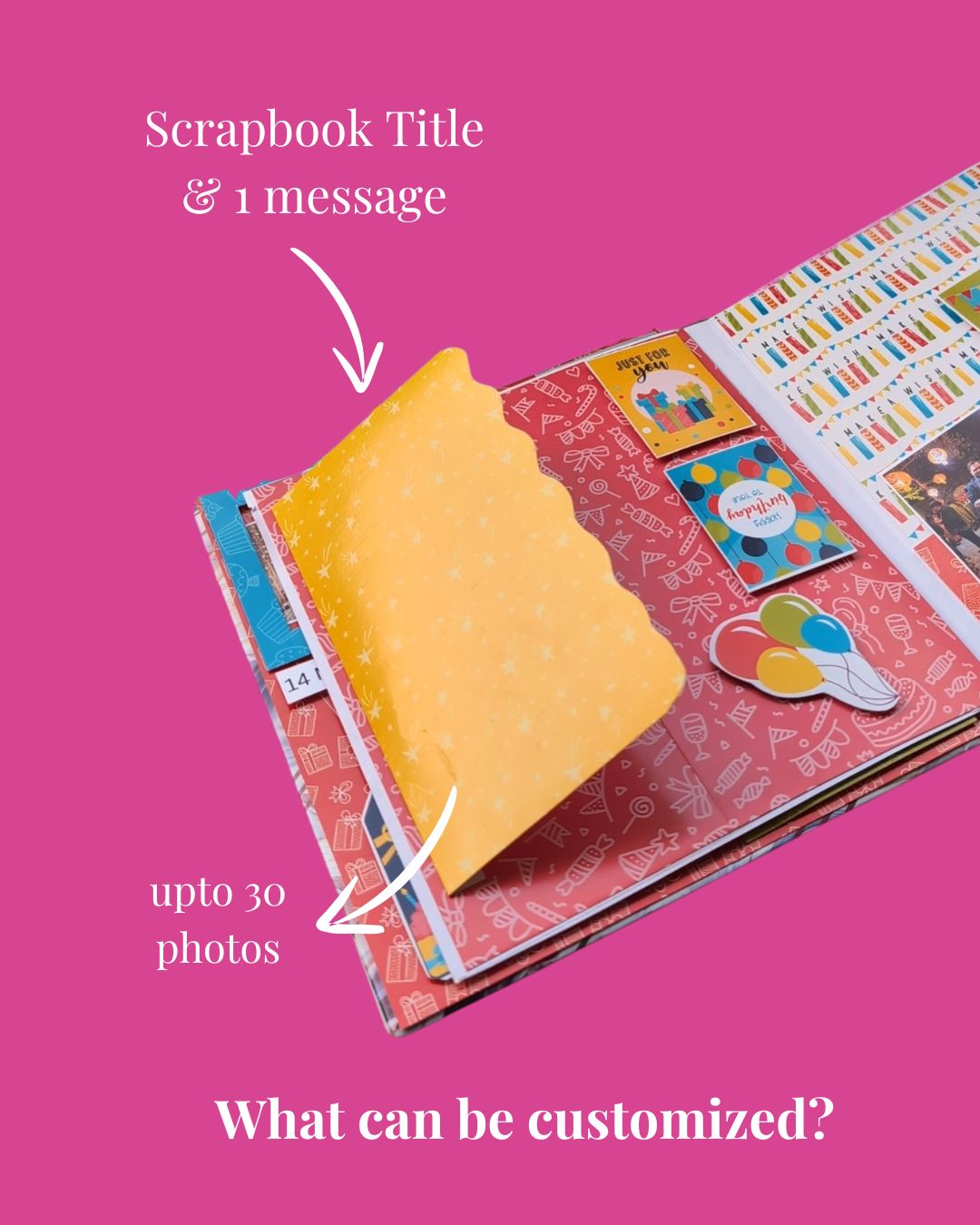 Birthday Memory Scrapbook