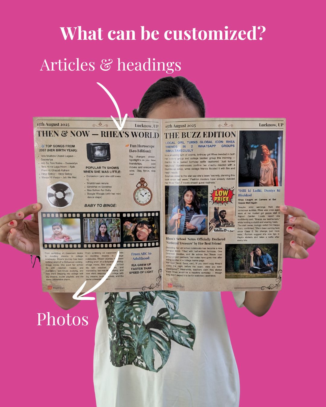 Birthday Times – Custom Newspaper Gift