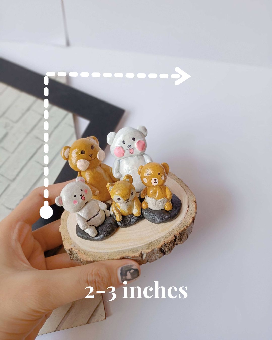 Milk and mocha family miniature