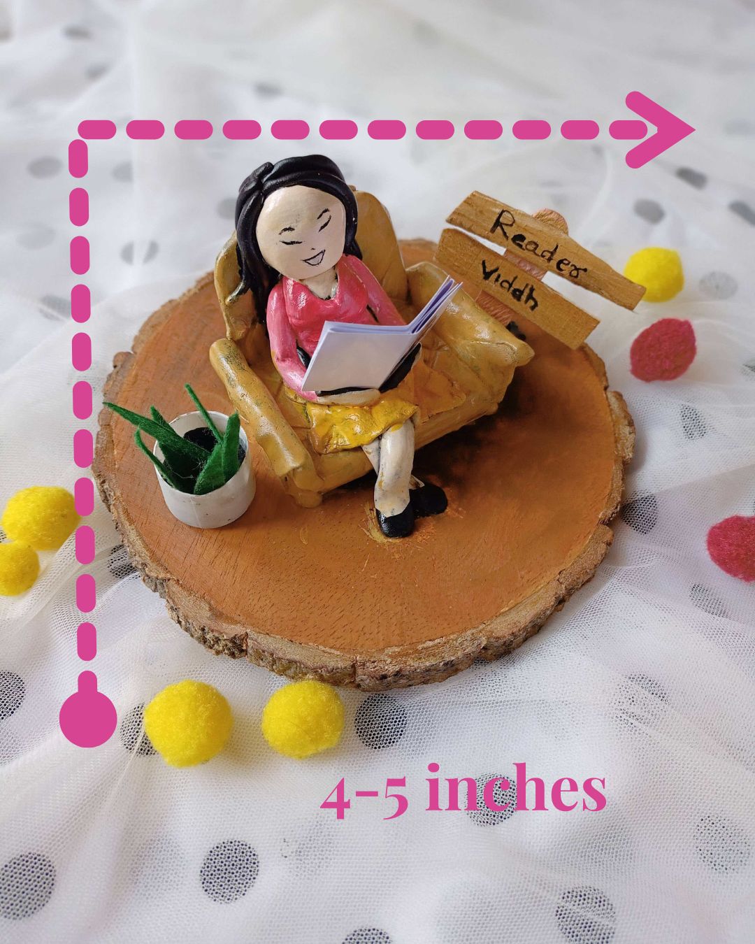“Booked & Brewed” – Book Lover’s Miniature Tabletop