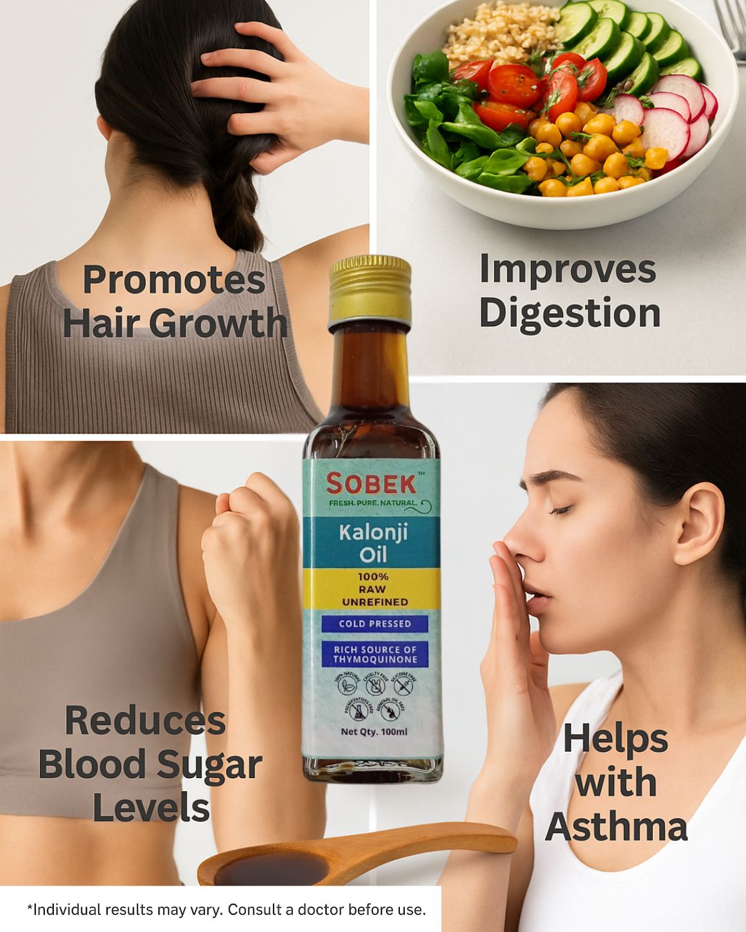 Black seed Kalonji Cold Pressed oil 100 ML