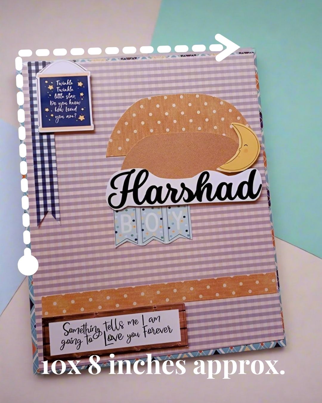 Personalized Baby Boy Scrapbook