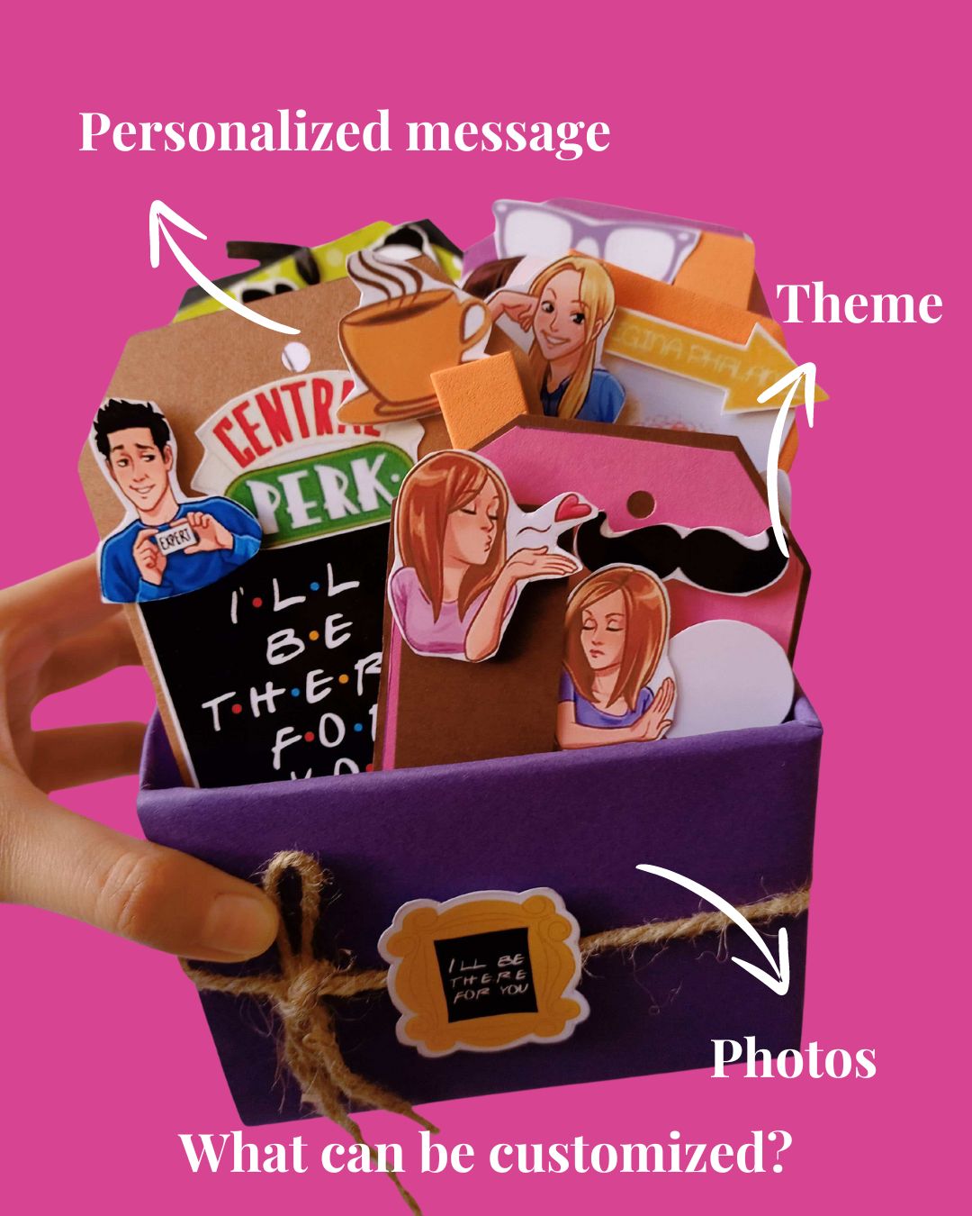 Custom Friends TV Show Keepsake Box