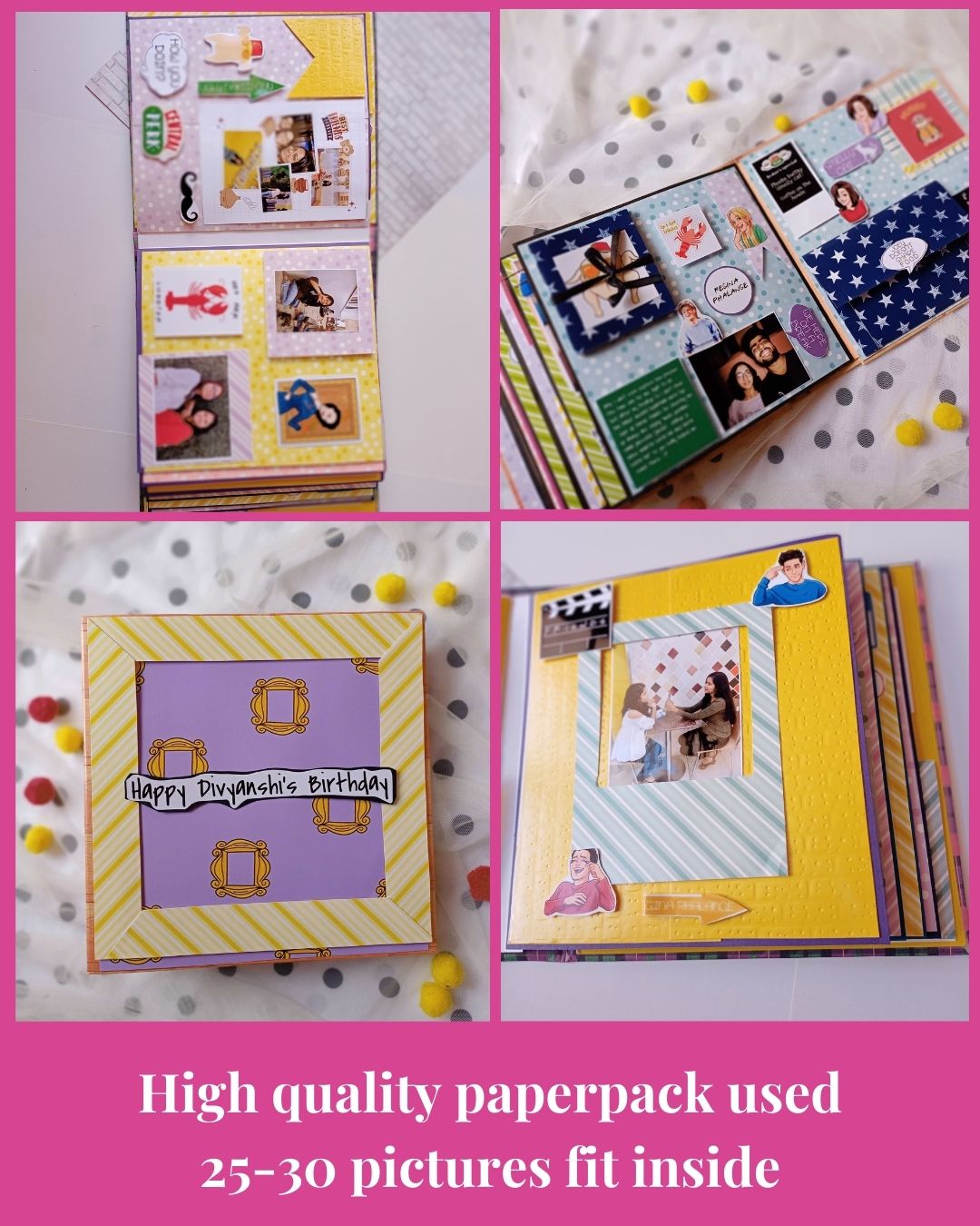 Personalized Friends Photo Album