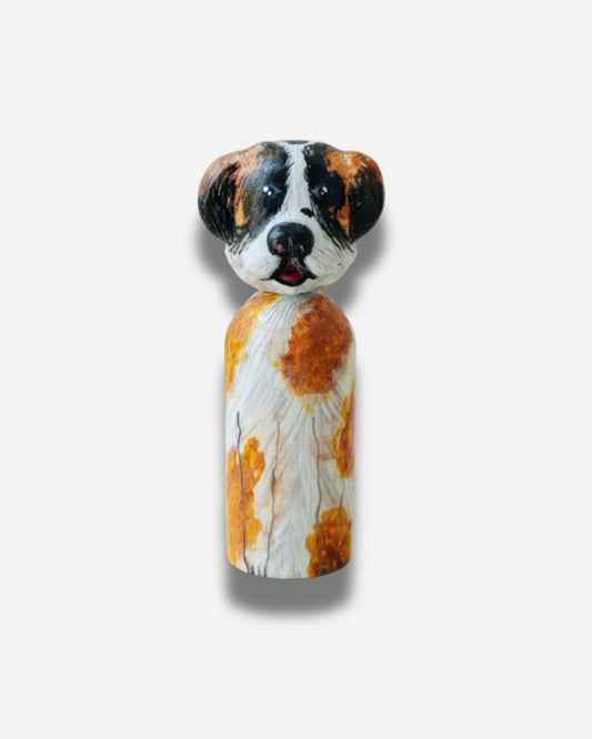 Personalized Replica Wooden Peg Dolls - Pets