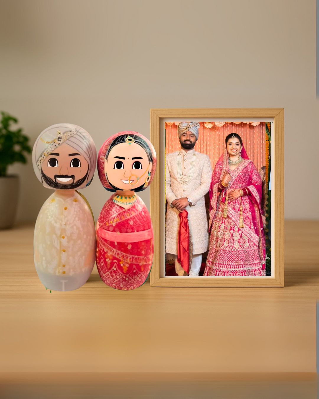Wedding Pair – Bride & Groom Pegs