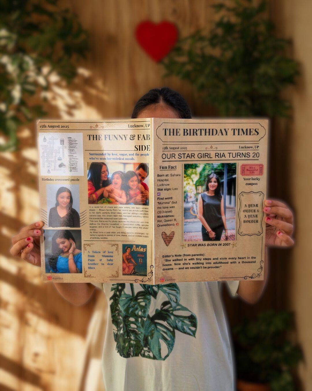 Birthday Times – Custom Newspaper Gift