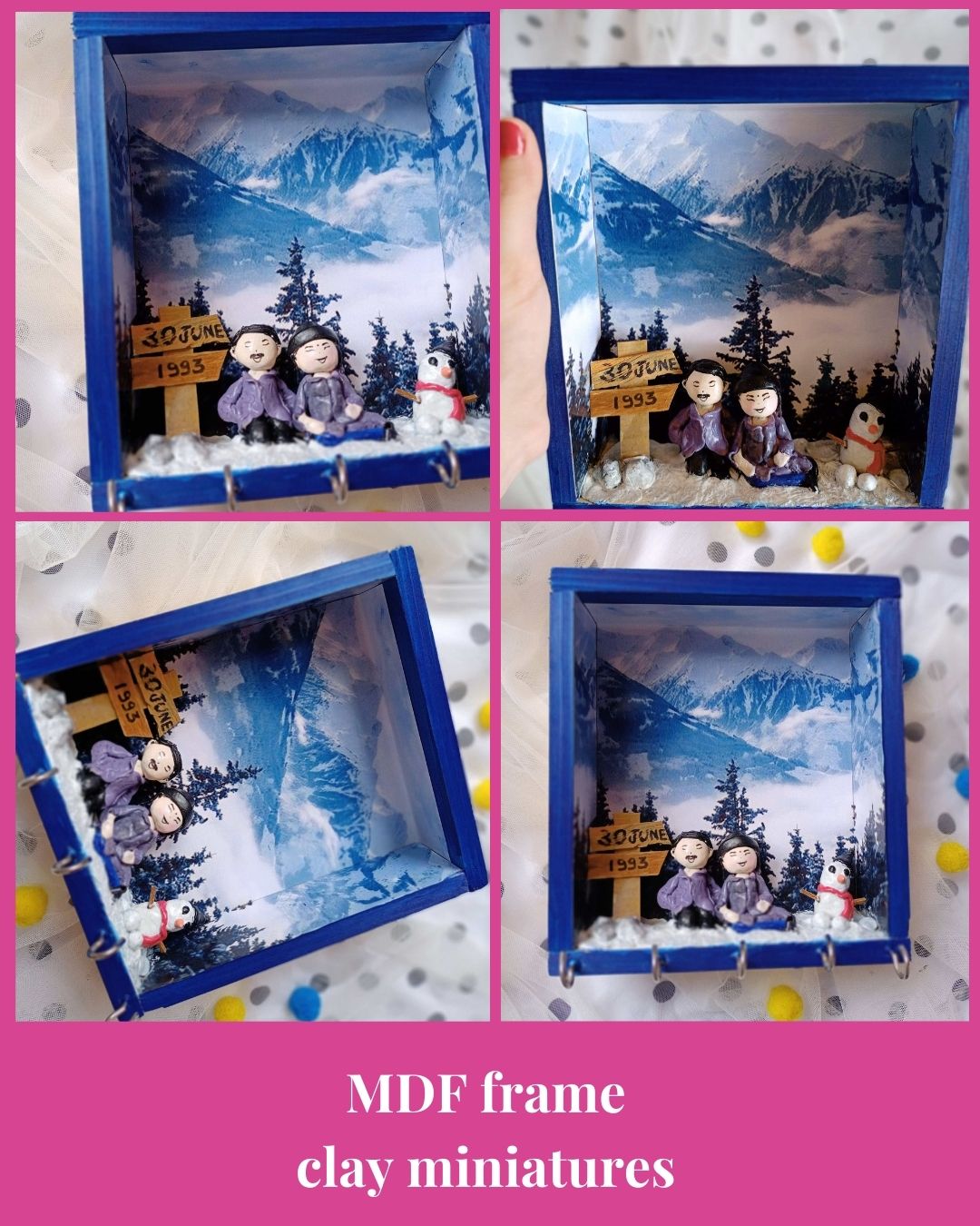 Romantic Hill Station Mini Frame