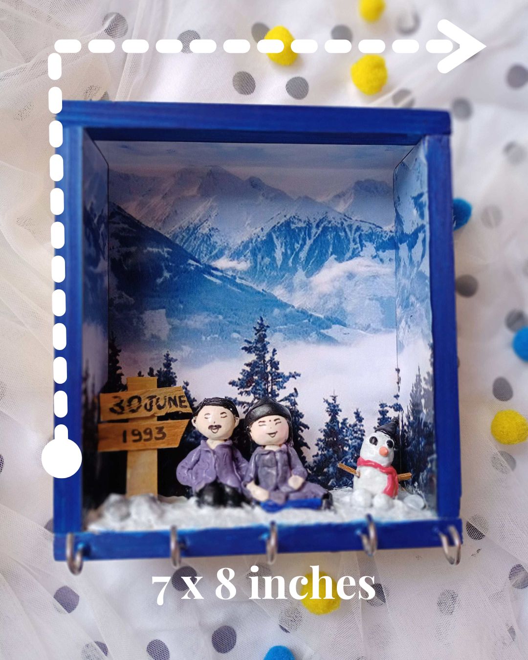 Romantic Hill Station Mini Frame