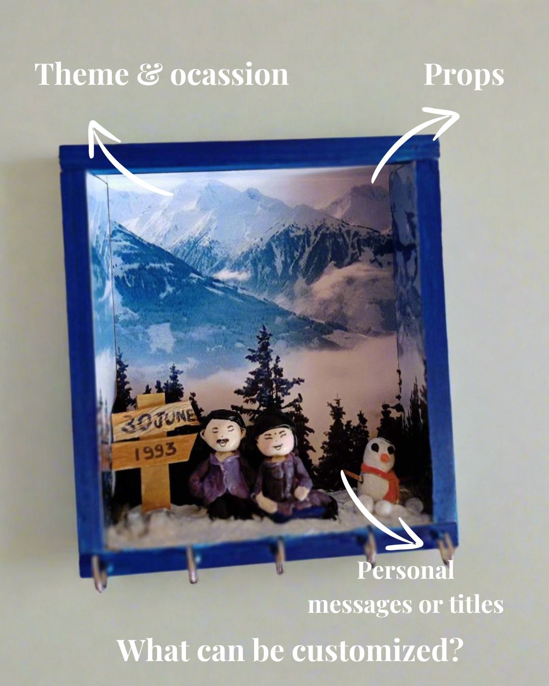 Romantic Hill Station Mini Frame