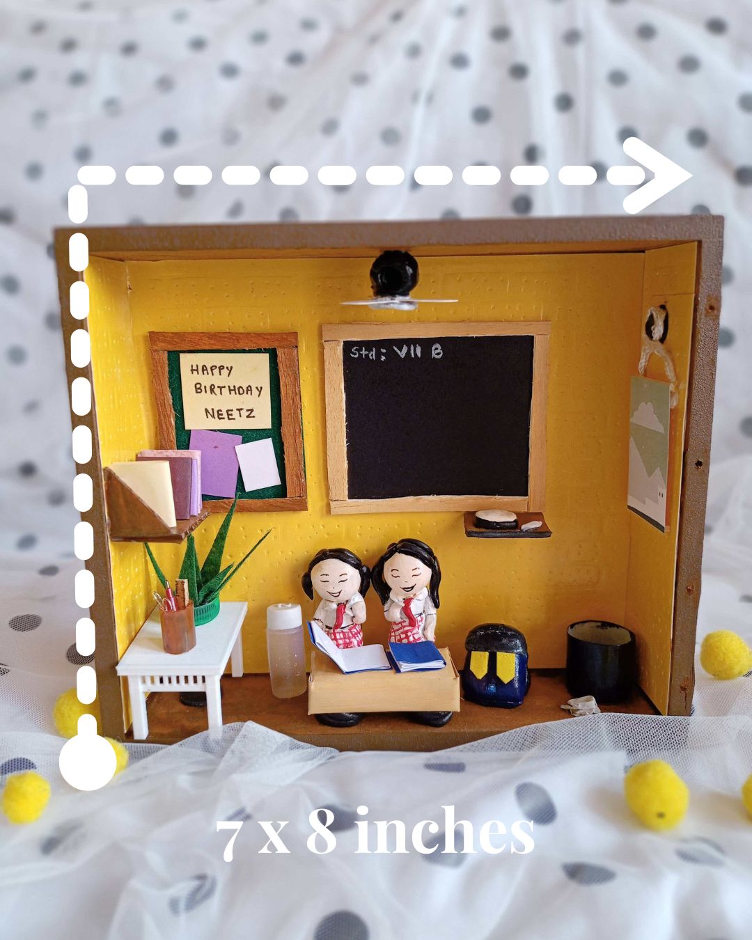 “School Wali Duniya” – School Theme Mini Frame