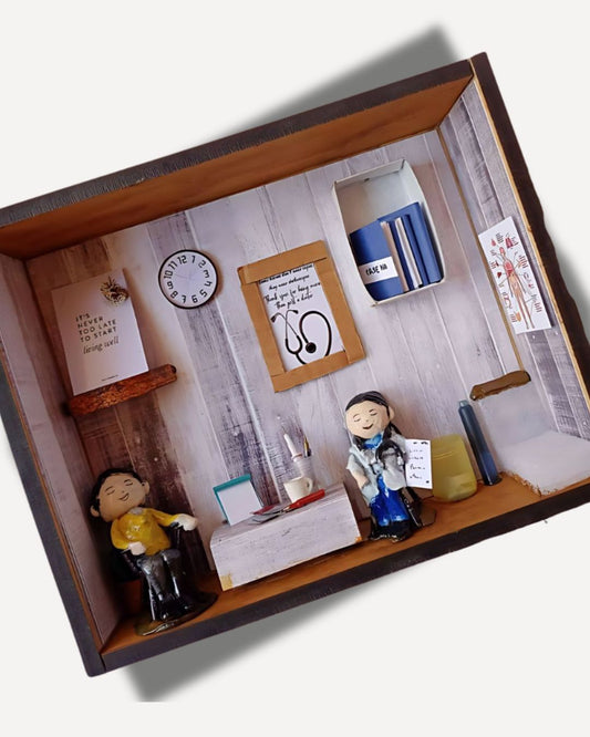 “Clinic Chronicles” – Doctor’s Miniature Frame
