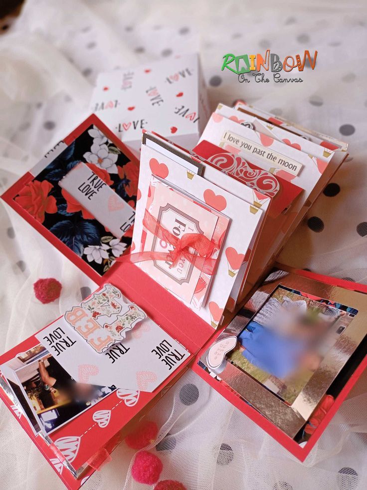 Explosion Box Diy Picture Box For Boyfriend Craft Simple Explosion - Main Image