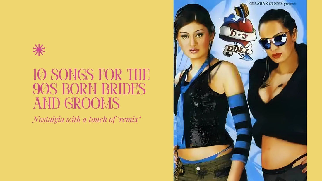 10 songs for the 90s born brides and grooms.