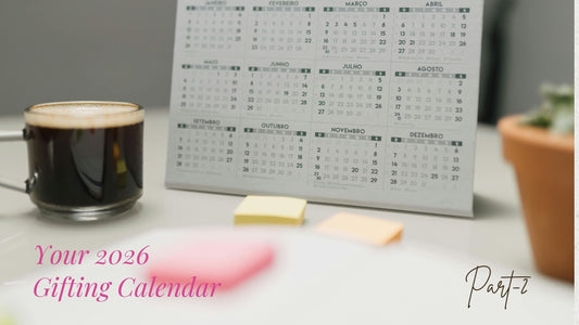 Your 2026 Gifting Calendar: Part-2