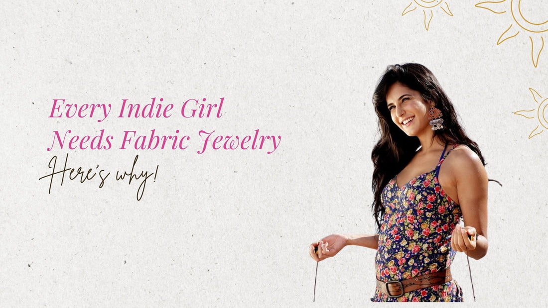 fabric jewelry for indie aesthetic