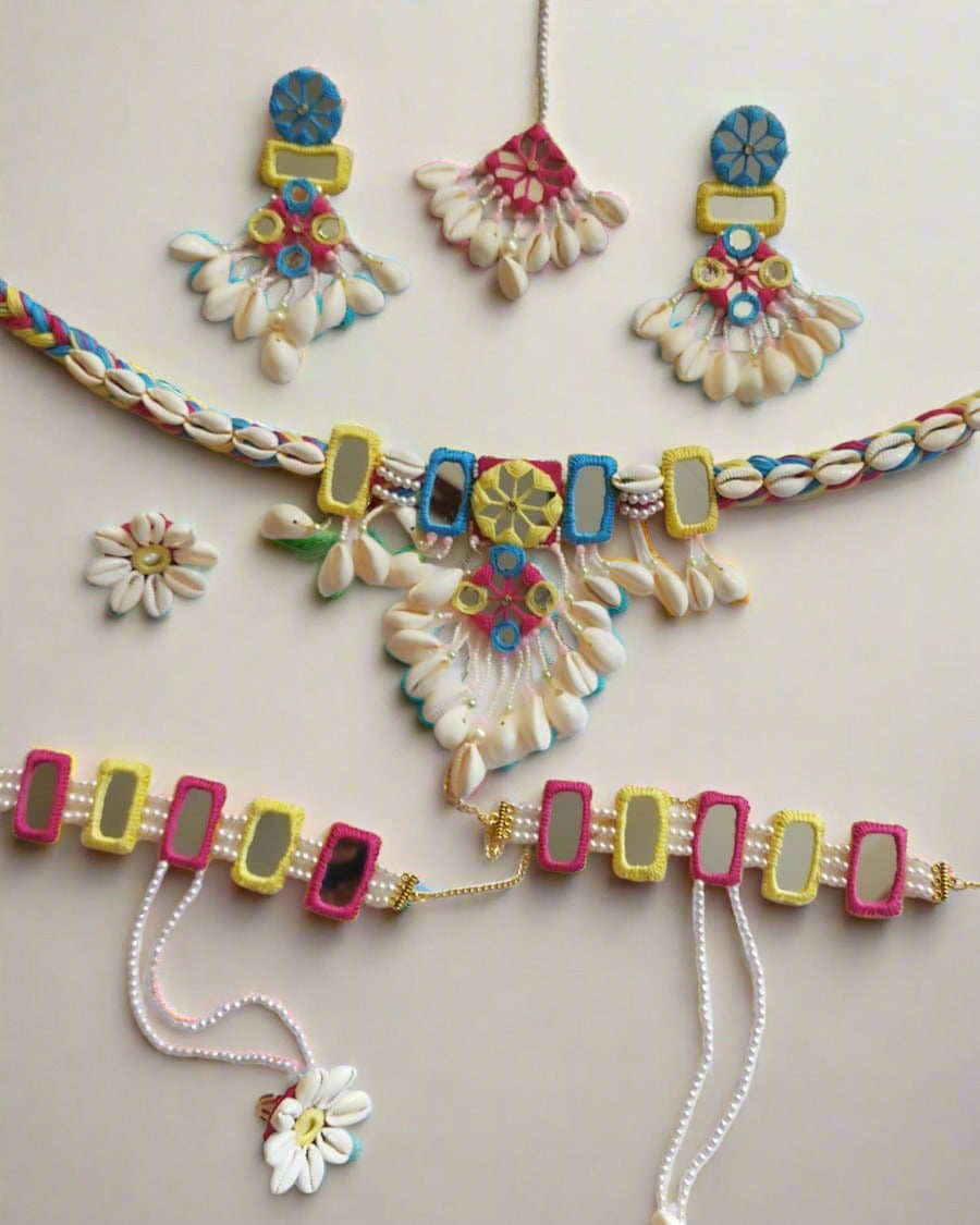 Haldi jewellery