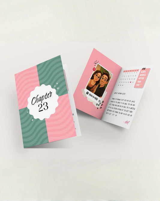 Chapter Signature Card - A Keepsake Worth Keeping