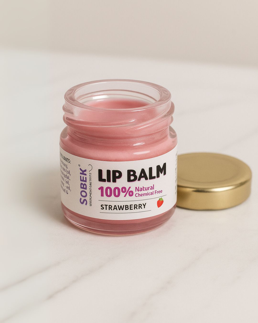 Berry Bliss: Strawberry Lip Balm butter 15 g