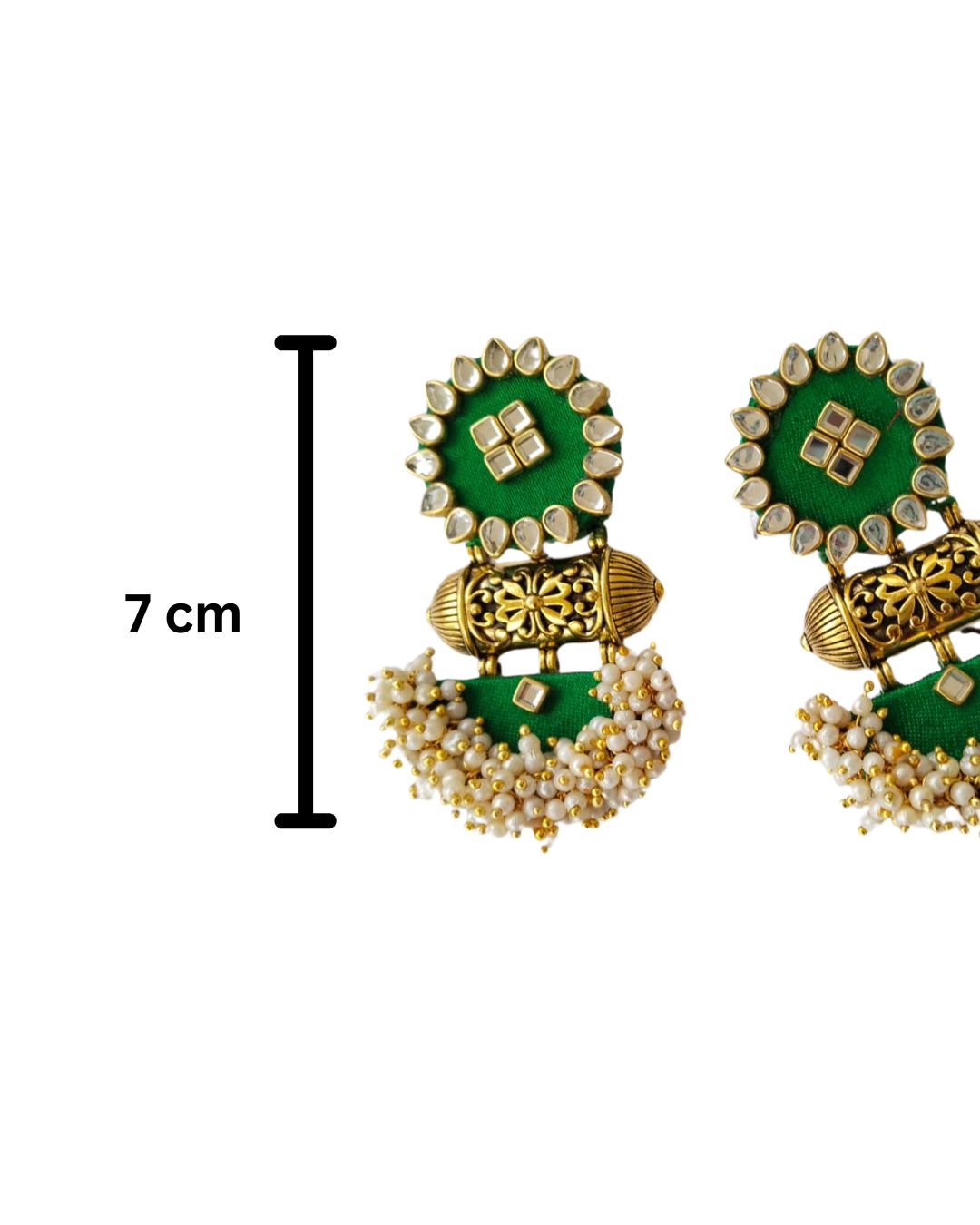 Kundan Pearls Earrings