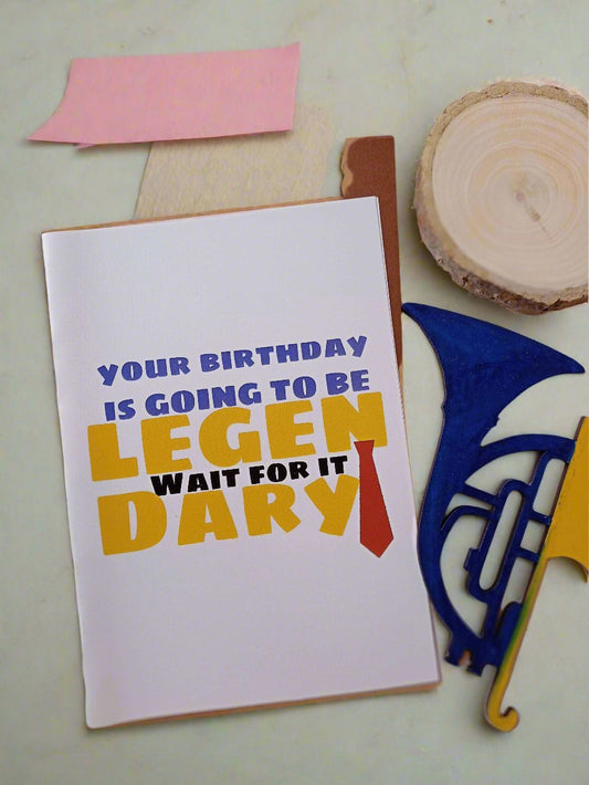 Barney Stinson Birthday Card