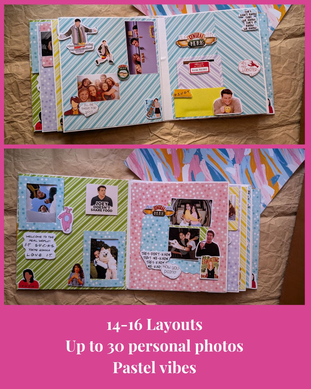 Friends Scrapbook Album