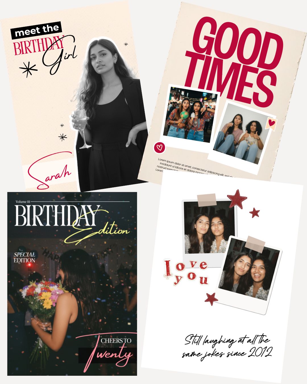 Custom Made Magazine with Photos & Stories