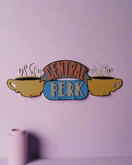 Personalized Central Perk Keyholder