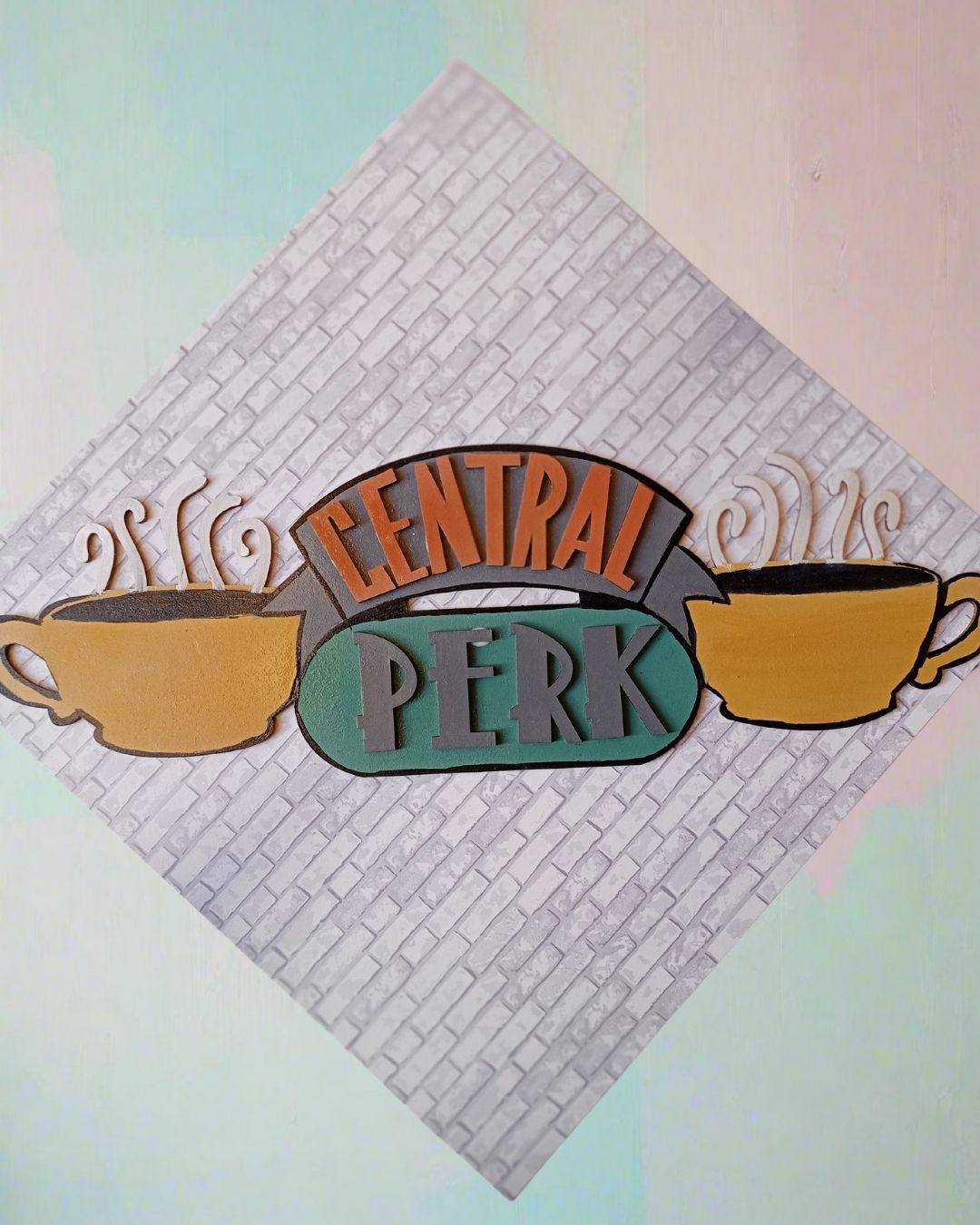 Central Perk Pastel Art