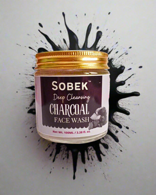 Sobek Naturals Activated Charcoal deep cleansing facewash 100 ML