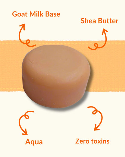 Sobek naturals Cocoa Bliss Goat milk & shea butter soap 100 g