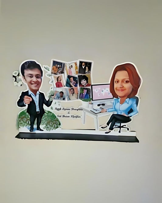 Caricature Photo Collage Frame