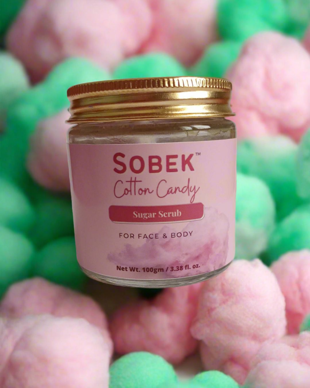 Cotton candy Sugar Face Body scrub