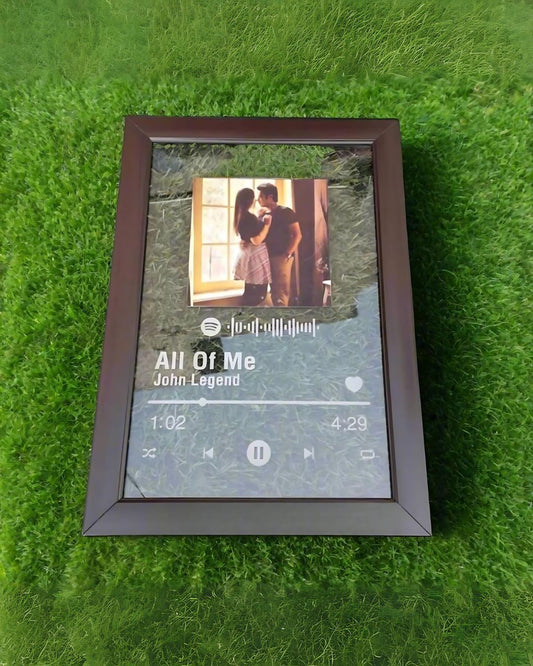 Custom Spotify Acrylic Frame