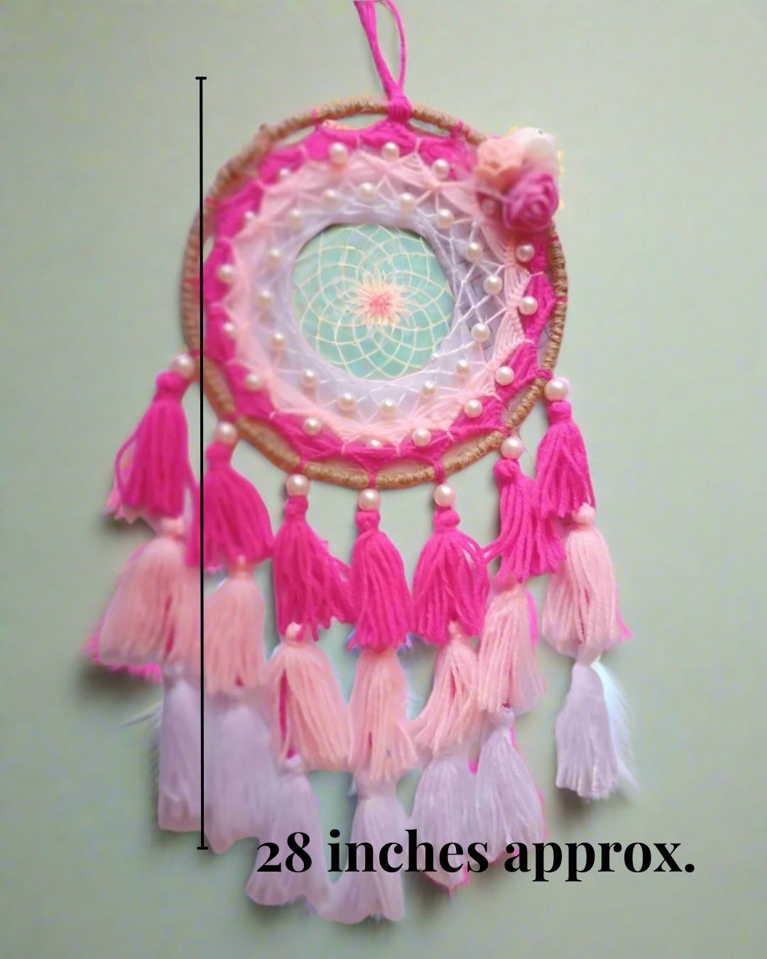 Dreamy Rose Tassel Catcher